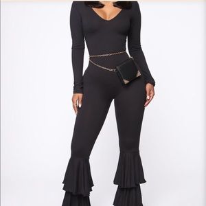 Ruffle Jumpsuit by Fashion Nova